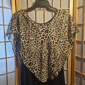 Celly K Leopard Print Blouse